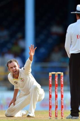 Spin off: Nathan Lyon needs to find some new tools to be appealing in India.