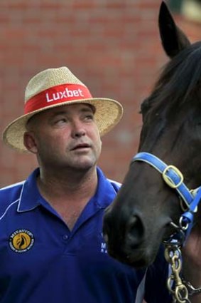 "I wouldn't be that keen to see her on a wet track": Trainer Peter Moody.