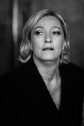 Leader of the pack … FN president Marine Le Pen.