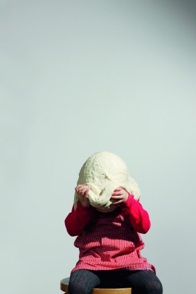 Katrine, 3, Copenhagen, 2008. From Dough Portraits.