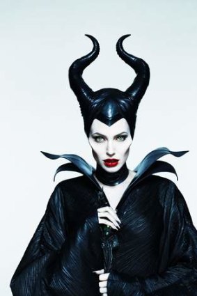 Creeping beauty: Angelina Jolie as Maleficent.