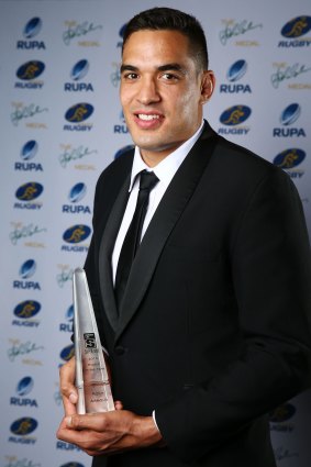 Rory Arnold won the Super Rugby Rookie of the Year award.