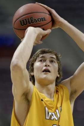 Hoop dream: Ryan Broekhoff brings a strong outside shooting game to the Boomers world cup squad. 