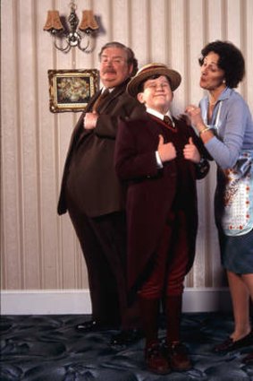 The Dursley family from the Harry Potter movies.