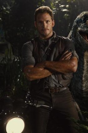 Chris Pratt has to contend with a genetically modified dinosaur called Indominus Rex.
