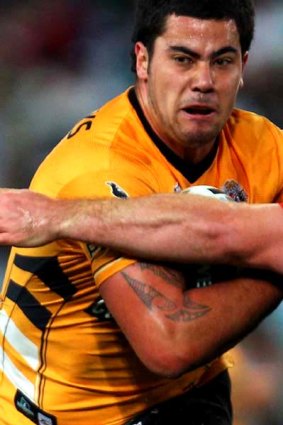 Andrew Fifita of the Tigers.