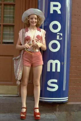 Obsession ... Foster as a 12-year-old prostitute in the movie <i>Taxi Driver</i>.