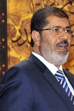 Mohammed Mursi &#8230; instrumental in securing the ceasefire between Israel and Hamas.
