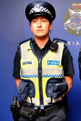 The Victoria police uniform.