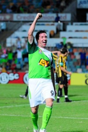 North Queensland Fury's Robbie Fowler in 2009.