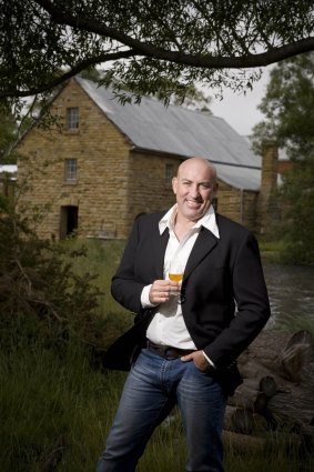 Keith Batt of the Nant Estate distillery in Tasmania in 2007.