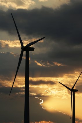 Wind farm costs are also falling fast.
