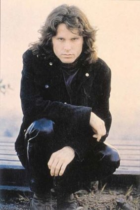 Jim Morrison of the rock band THE DOORS.