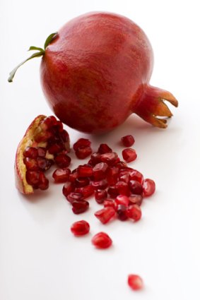Immunity booster ... pomegranate is high in vitamin C.