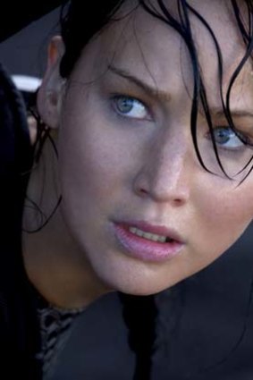 Jennifer Lawrence in <em>The Hunger Games: Catching Fire</em>.