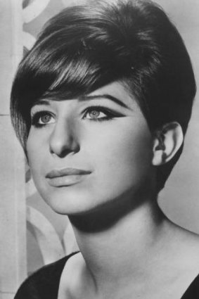 Barbra Streisand in the film <i>On a Clear Day You Can See Forever</i>.