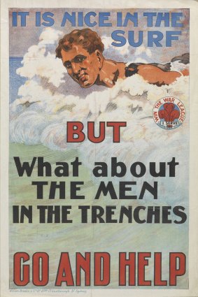 Poster from the Imperial War Museum's WW1 travelling exhibition.