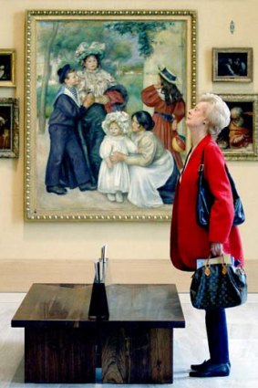 Brush with art... the new Barnes Foundation Museum in Philadelphia.