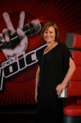 She speaks, they listen: Julie Ward, executive producer of <i>The Voice</i>.