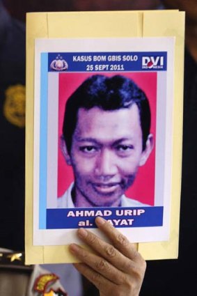 Suicide bomber Pino Damayanto, also known as Ahmad Yosepa Hayat or Ahmad Urip.