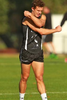 Luke Ball has worked hard, but it is hard to know if he is ready for the rigours of senior footy.