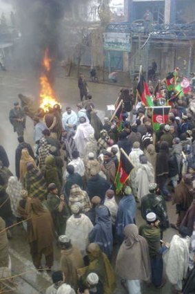 Unrest in Tarin Kowt