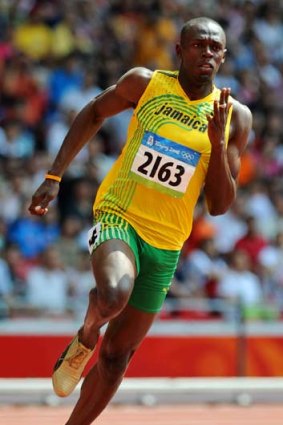 Immodesty marathon ... Jamaica's Usain Bolt.