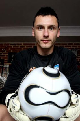 Sky's the limit &#8230; after a long struggle with a mysterious illness, Vedran Janjetovic aims to become Sydney FC's first-string keeper.