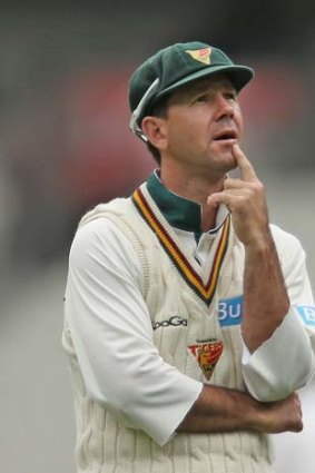 What comes next? Ricky Ponting at the MCG.
