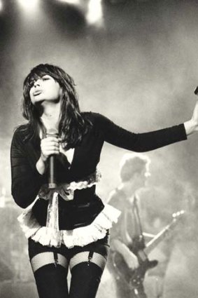 Charismatic: Chrissy Amphlett.