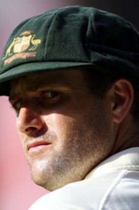 Support for Ponting . . . Simon Katich.