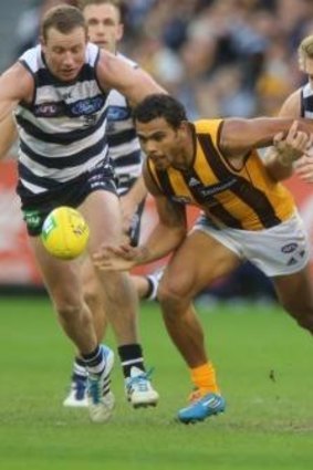Hawk hurt: Hawthorn’s injury list is long and Cyril Rioli’s return is perhaps a month away.