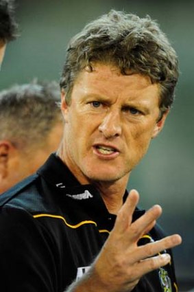 Richmond coach Damien Hardwick.