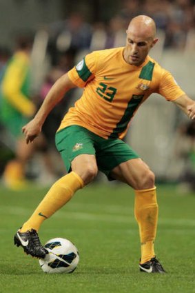 Crucial: Socceroos midfielder Mark Bresciano.