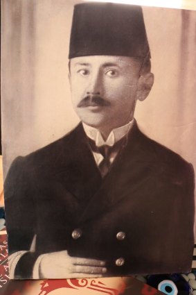 Mahmut Ulkenbay, who served the Ottoman Empire on board the warship Barbaros Hayreddin Pasha.