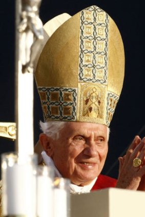 Pope Benedict.