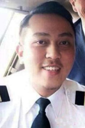 The flight's co-pilot, Fariq Abdul Hamid.