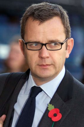 Former News of the World editor and Downing Street communications chief Andy Coulson arrives for the first day of the phone-hacking trial at the Old Bailey in London.