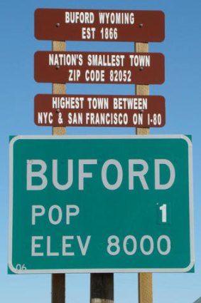 Buford has a trading post, service station and a post office.