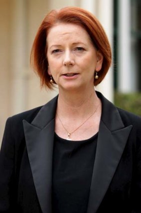 Calls for less personality, more policy ... above, Prime Minister Julia Gillard.