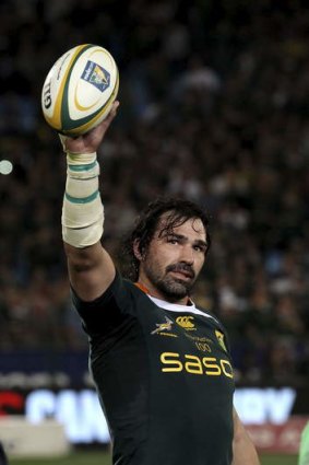 Unfinished business: Victor Matfield.