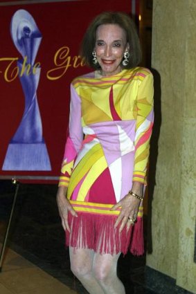 Helen Gurley Brown in 2001 at the Gracie Allen Tribute Award in New York.