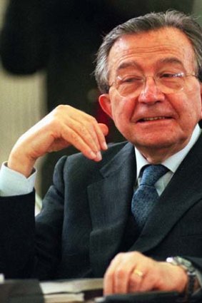 Long-serving: Former Italian prime minister Giulio Andreotti in 1995.