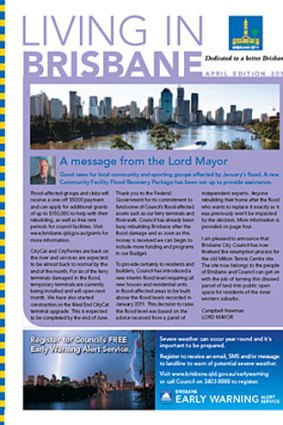 The latest edition of the Living In Brisbane newsletter.