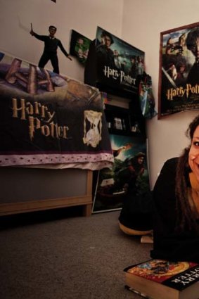 Harry Potter fan Erica Crombie.