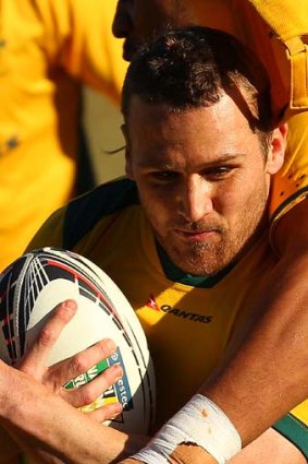 Possible appearance with the Galloping Greens ... Matt Giteau.