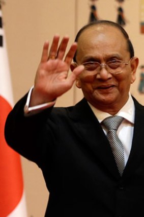 Burma president Thein Sein.