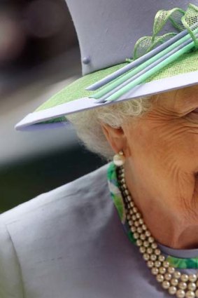 Embodied a brighter future ... Elizabeth II, whose diamond jubilee is Britain's second.