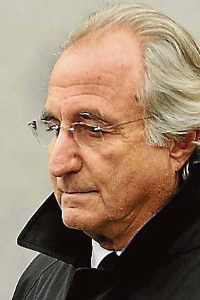 Bernard Madoff outside court in 2009.