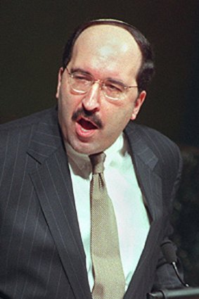 Dore Gold ... claims settlements not the main issue.